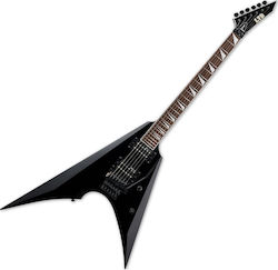 ESP LTD Arrow-200 Black Elektrische Gitarre mit Form Schwer und HH Pickup-Anordnung in Schwarz Farbe