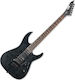 ESP LTD M-200FM See Thru Black Ηλεκτρική Κιθάρα ST Style με HH Διάταξη Μαγνητών Μαύρη με Θήκη