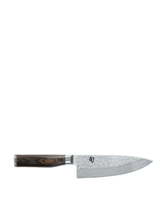 Kai Shun Premier Tim Malzer Chef Knife of Damascus Steel 15cm TDM-1723