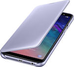 Samsung Cover Carte Piele artificială Violet (Galaxy A6+ 2018) EF-WA605CVEG EF-WA605CVEGWW