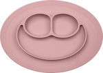 Ezpz Silicone Baby Tray Happy Mini for 12+ months Pink