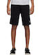 Adidas 3-Stripes Men's Athletic Shorts Black