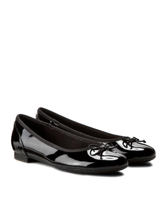Clarks Patent Leather Ballerinas Couture Bloom ...