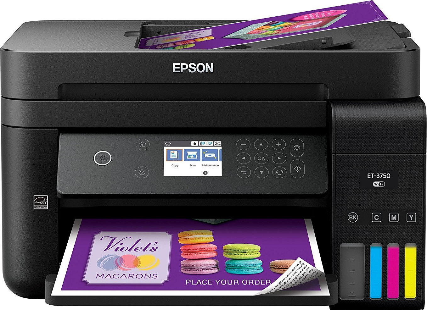  Epson  WorkForce ET 3750 EcoTank  AiO Supertank Skroutz gr