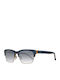 Gant Men's Sunglasses with Blue Acetate Frame and Black Gradient Lenses GA7084 92A