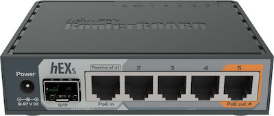 MikroTik hEX S Router με 5 Θύρες Gigabit Ethernet