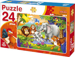 Παιδικό Puzzle Ζωάκια Jungle Animals 24pcs Deico Παιδικό Puzzle Ζωάκια Jungle Animals 24pcs Deico