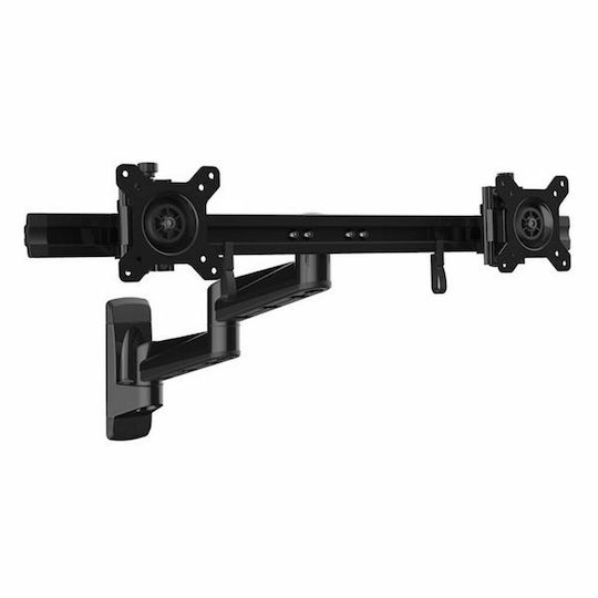 StarTech Επιτοίχια Βάση για 2 Οθόνες έως 24" με Βραχίονα (S55058265)