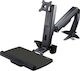 StarTech Sit-Stand Arm Stand Desk Mounted Monitor up to 24" with Arm