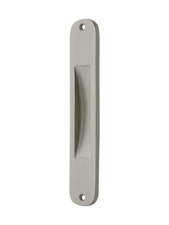 Zogometal 219 Türgriff Vertieft Nickel Matt 178mm (Zentrenabstand 162mm) 219