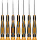 Ingco Set 7 Electrician Precision Screwdrivers with 7 Interchangeable Tips