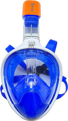 Xifias Sub Μάσκα Θαλάσσης Full Face in Blau Farbe 0849