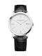 Baume & Mercier Classima Watch Battery with Black Leather Strap