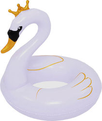 Jilong Kids' Swim Ring Swan with Diameter 55cm. for 4-8 Years Old White