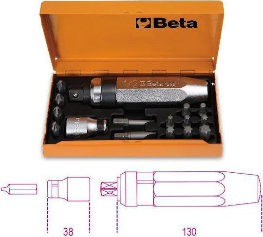 Beta Handschraubendreher 1295/C14