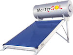 MasterSOL LP Ηλιακός Θερμοσίφωνας 120 λίτρων Glass Διπλής Ενέργειας με 1.5τ.μ. Συλλέκτη Χαμηλού Ύψους