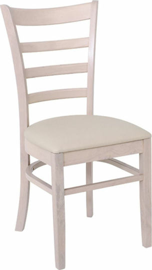 Stühle Speisesaal Naturale-L 42x52x90cm 2Stück Ecru