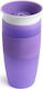Munchkin Toddler Miracle 360° Plastic Purple Cup 414ml for 18m+
