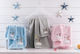 Rythmos Set Babyhandtücher 2 Stück Grey Dream Time Gewicht 500gr/m²