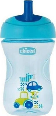 Chicco Advanced Cup Easy Drinking Обучителна Чаша Пластмаса Светлосин за 12m+m+ 266мл