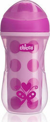 Chicco Baby & Toddler Cups Active made of Plastic Pink 1pcs 266ml for 14m+m+