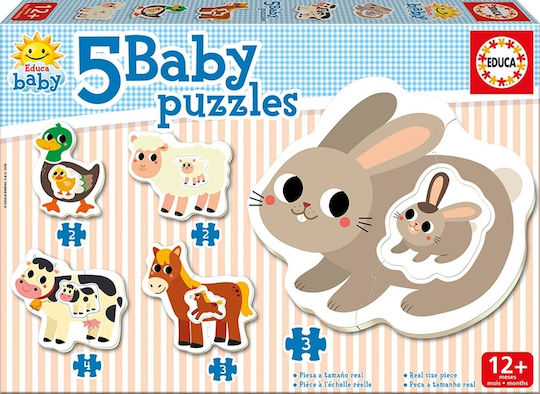 Kinderpuzzle Farm für 1+ Jahre 14pcs Educa