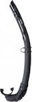 Seac Turtle Black Snorkel Black with Silicone Mouthpiece
