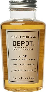 Depot Depot Gentle Fresh Black Pepper Body Wash Bubble Bath Gel for Men