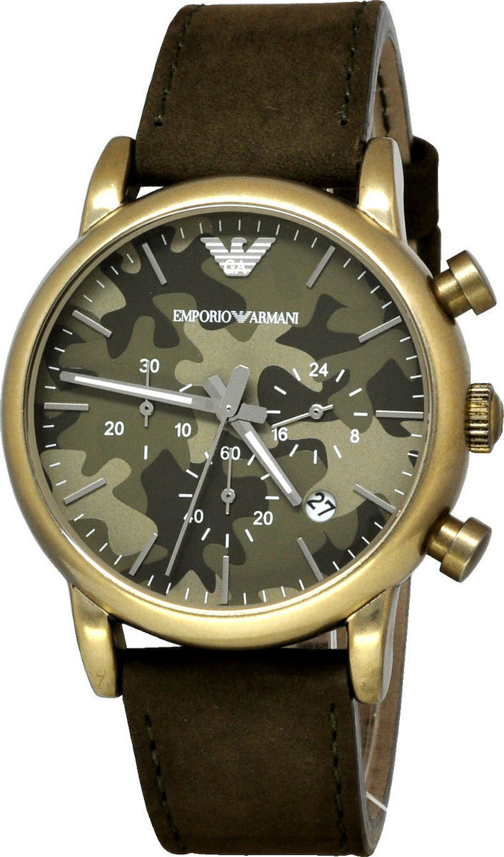 Armani outlet camo watch