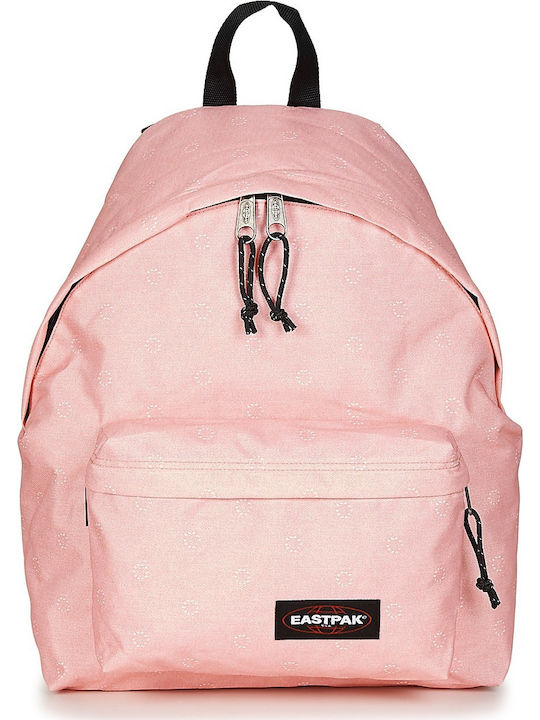 Eastpak Padded Pak'r Σχολική Τσάντα Πλάτης Γυμνασίου - Λυκείου σε Ροζ χρώμα 24lt