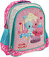 Diakakis Num Noms Spoiled Cotton Schulranzen Rucksack Kindergarten Rosa mit Flaschenhalter