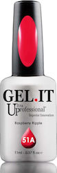 GEL.IT.UP Halb-permanenter Nagellack Rot 11ml 1...