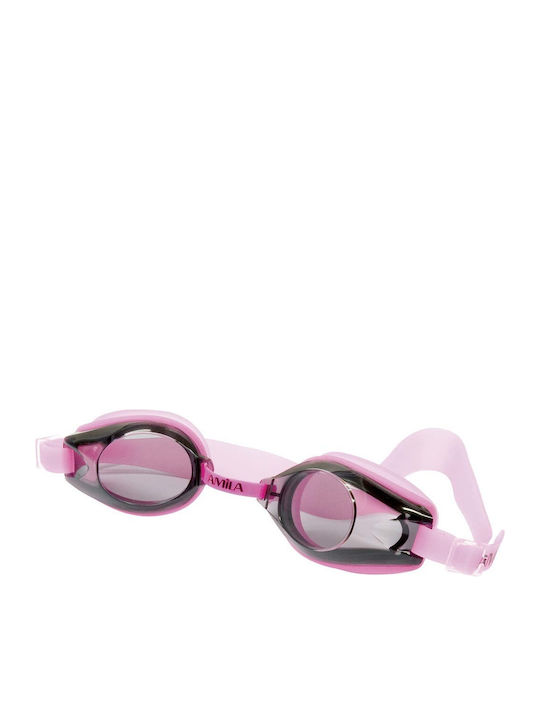 Amila 1200AF Swimming Goggles Kids Pink