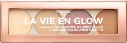 L'Oreal La Vie En Glow Highlighting Palette 01 Warm Glow 5gr
