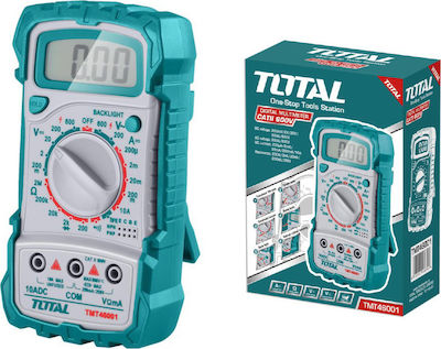 Total TMT46001 Digital Multimeter with Buzzer with Measurement AC / DC / Resistor