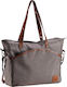 Bebe Stars Shoulder/Hand Diaper Bag Brown