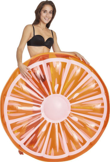 Happy People Θαλάσσης Orange Φουσκωτό Στρώμα Θαλάσσης Πορτοκαλί 118x118cm