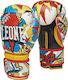 Leone Hero Kids Boxing Gloves made of Synthetic Leather for Match Multicolor