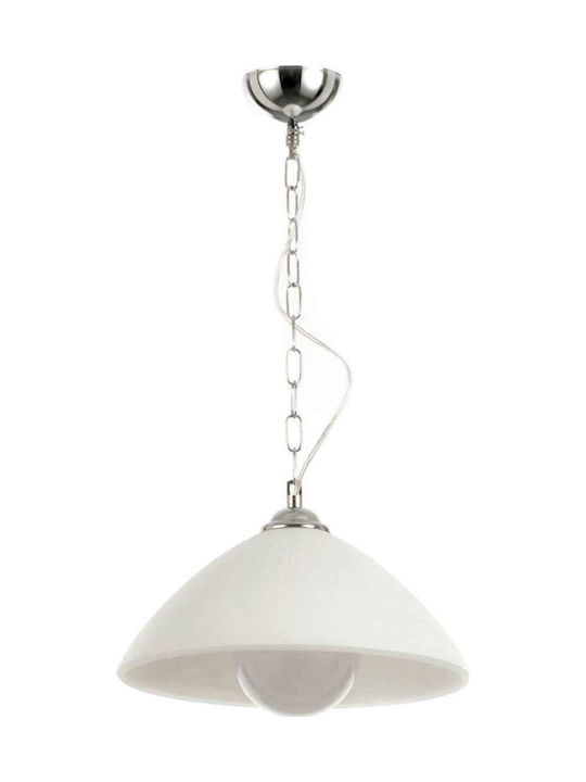 Inlight 4409Α Pendant Light Suspension Bell for Socket E27 White 4409-Α-Λευκό