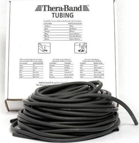 Thera-Band Resistance Band Gymtube Very Hard Black 30.5m 30.5m