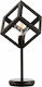 Inlight Decorative Lamp with Socket for Bulb E27 Black