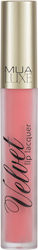 MUA Luxe Velvet Lip Lacquer Υγρό Κραγιόν Velvet...