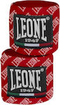 Leone Bendage AB705 Martial Arts Hand Wrap 4.5m Red