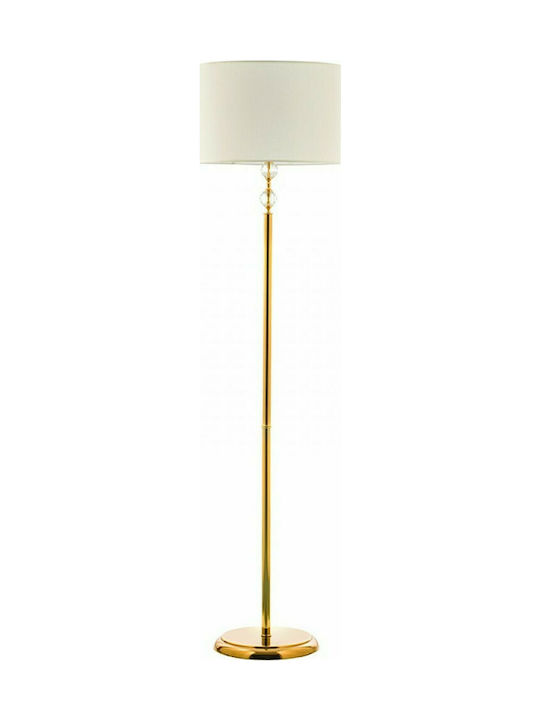 Inlight 45360 Classic Floor Lamp E27 H177xW40cm Gold