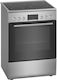 Bosch Κουζίνα 66lt με Κεραμικές Εστίες Π60εκ. Inox