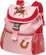 Sigikid Kleines Pony Schulranzen Rucksack Kindergarten Rosa mit Flaschenhalter