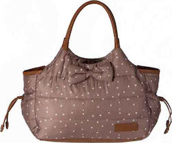 Kikka Boo Geantă-Schimbător de Umăr/Mână Dotty Brown 43x13x42cm.