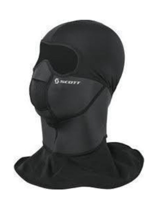 Scott Full Face Μπαλακλάβα Αναβάτη Μοτοσυκλέτας Neoprene Μαύρο Χρώμα