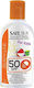 Safe Sea Beach Line Impermeabil Copii Crema de Soare Emulsie SPF50 118ml