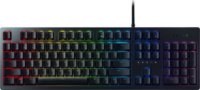 Razer Huntsman Gaming- Mechanische Tastatur Volle Größe mit Razer Clicky Schaltern und RGB-Beleuchtung Schwarz